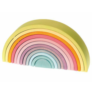 Pastel Giant Stacking Rainbow by Grimm’s