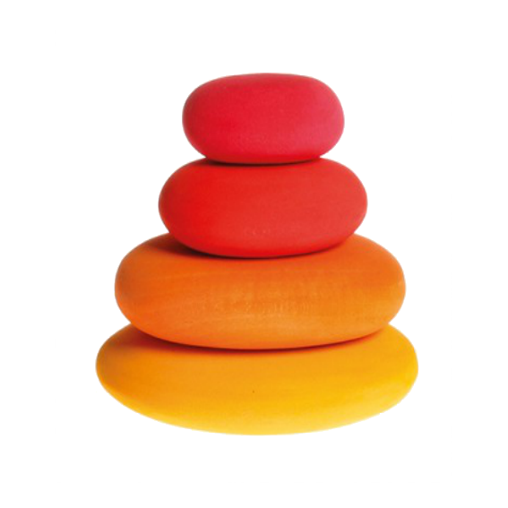 Crimson Stacking Pebbles Set by Grimm’s